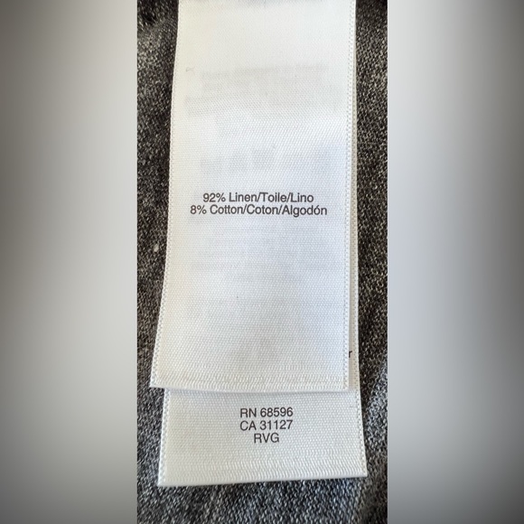 DKNY 🌿 LINEN TOP 🌿 - Picture 7 of 10